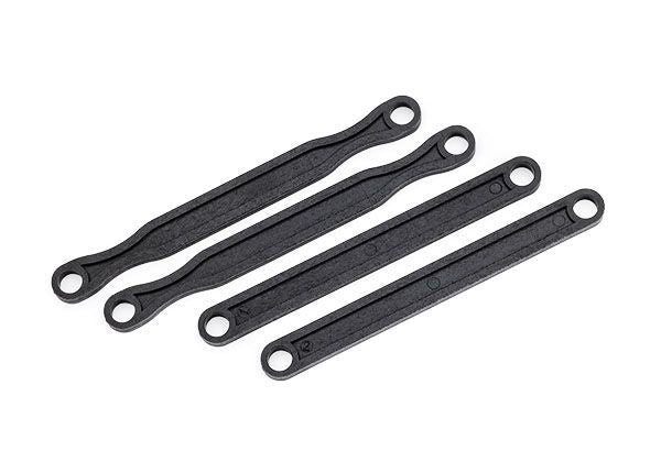6748-BLK Traxxas Camber Link Set (Plastic/ Non-Adjustable) (F&R)(Black)