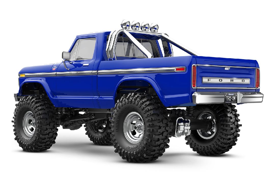 97044-1BLUE Camión Traxxas 1/18 TRX4M High Trail 79 F150 - Azul