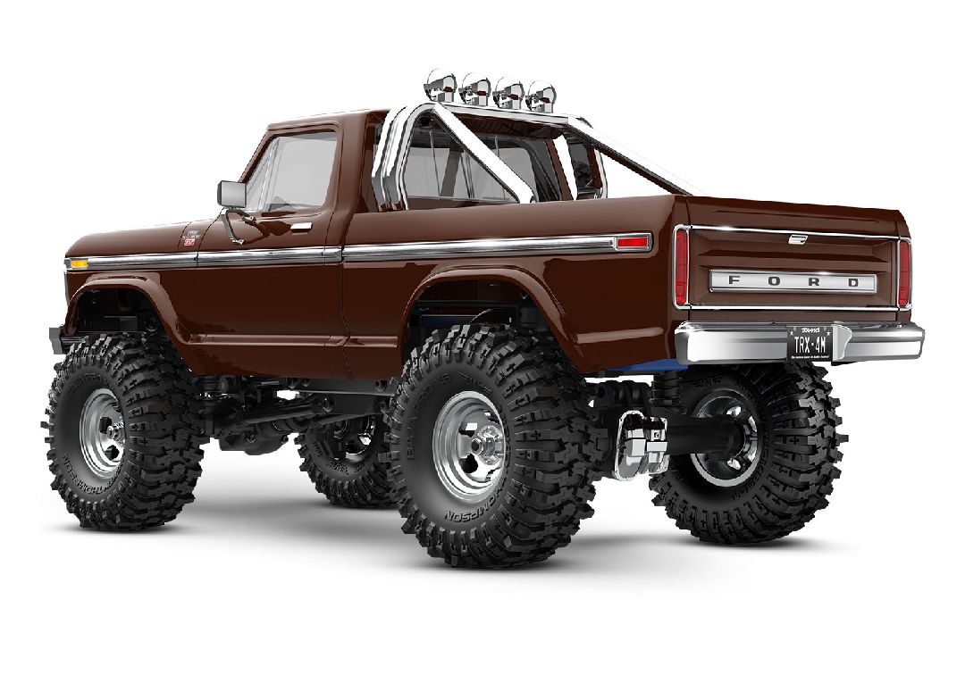 97044-1BROWN Camión Traxxas 1/18 TRX4M High Trail 79 F150 - Marrón