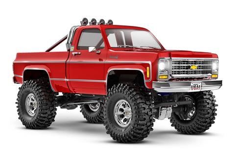 97064-1RED Traxxas 1/18 TRX4M Chevrolet K10 Camión High Trail - Rojo