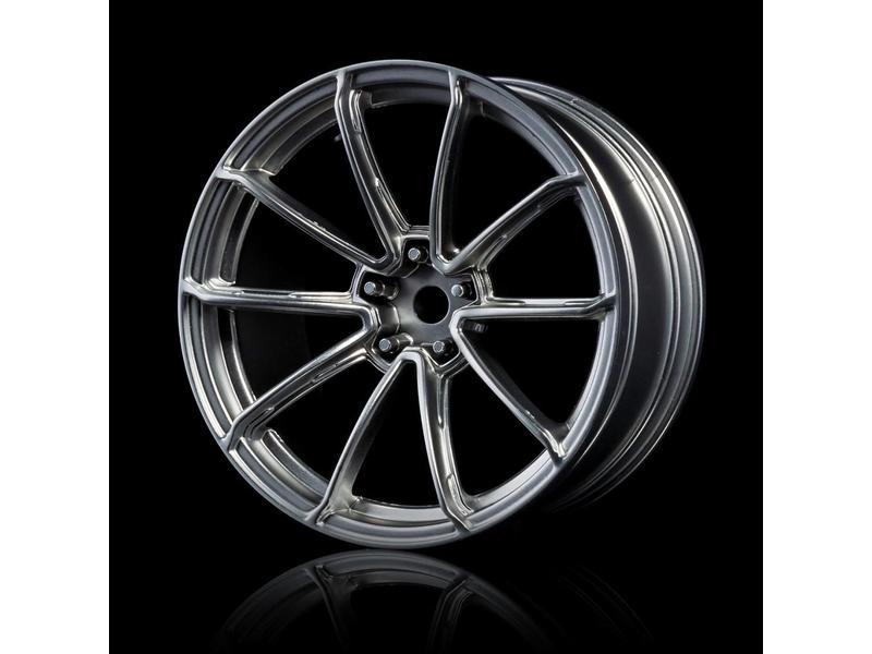 832066FS Flat silver GTR wheel (+5) (4)