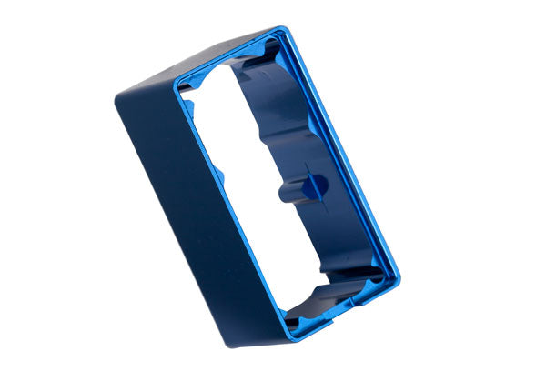 2254 Traxxas Servo case, aluminum (blue-anodized) (middle) (for 2250