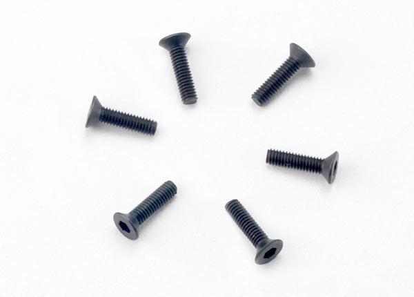 2523 Tornillos, máquina avellanada de 2,5x10 mm (unidad hexagonal) (6)