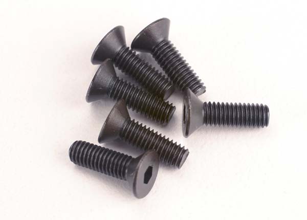 2551 Tornillos, máquina avellanada de 3x10 mm (6) (unidad hexagonal)