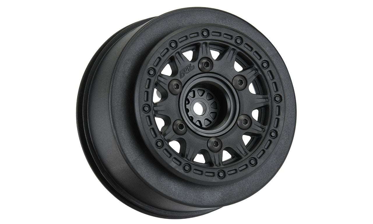 PRO278503 Raid 2,2"/3,0" Noir 6x30 Roues hexagonales amovibles SC (2) pour AE DR10 arrière, Slash® 2wd & Slash® 4x4 avant ou arrière