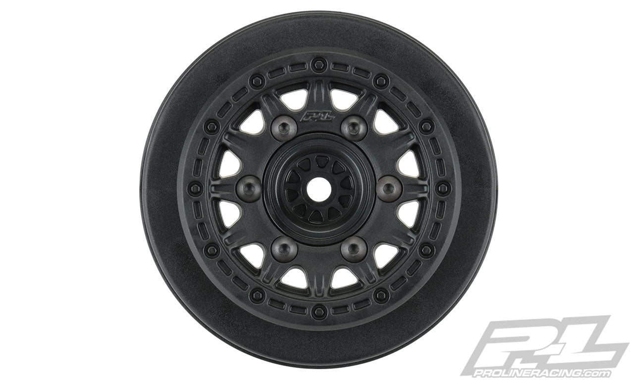 PRO278503 Raid 2.2"/3.0" Black 6x30 Removable Hex SC Wheels (2) for AE DR10 Rear, Slash® 2wd & Slash® 4x4 Front or Rear