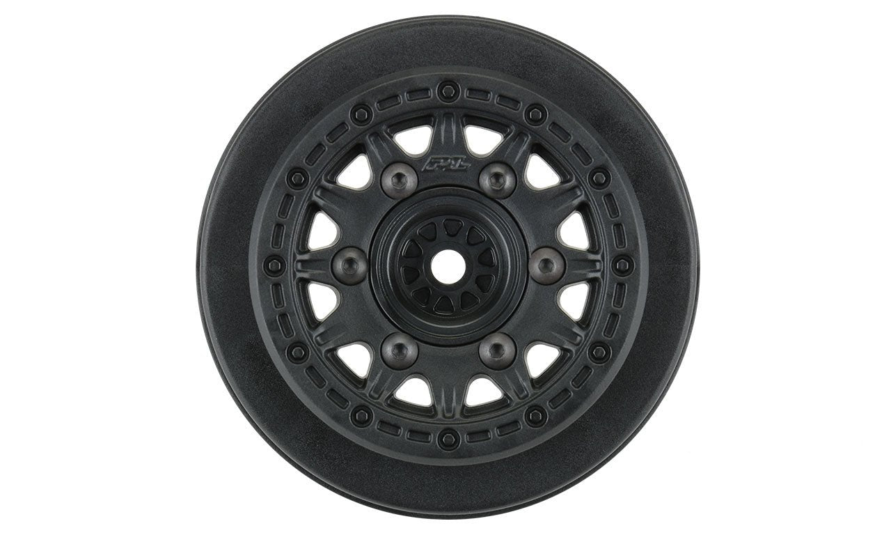 PRO278503 Raid 2,2"/3,0" Noir 6x30 Roues hexagonales amovibles SC (2) pour AE DR10 arrière, Slash® 2wd & Slash® 4x4 avant ou arrière