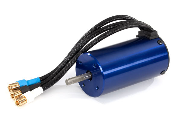 Motor 3461, Velineon® 540XL, 2400Kv 70 mm, sin escobillas (ensamblado con cable calibre 12 y conectores tipo bala chapados en oro) (para Maxx®)