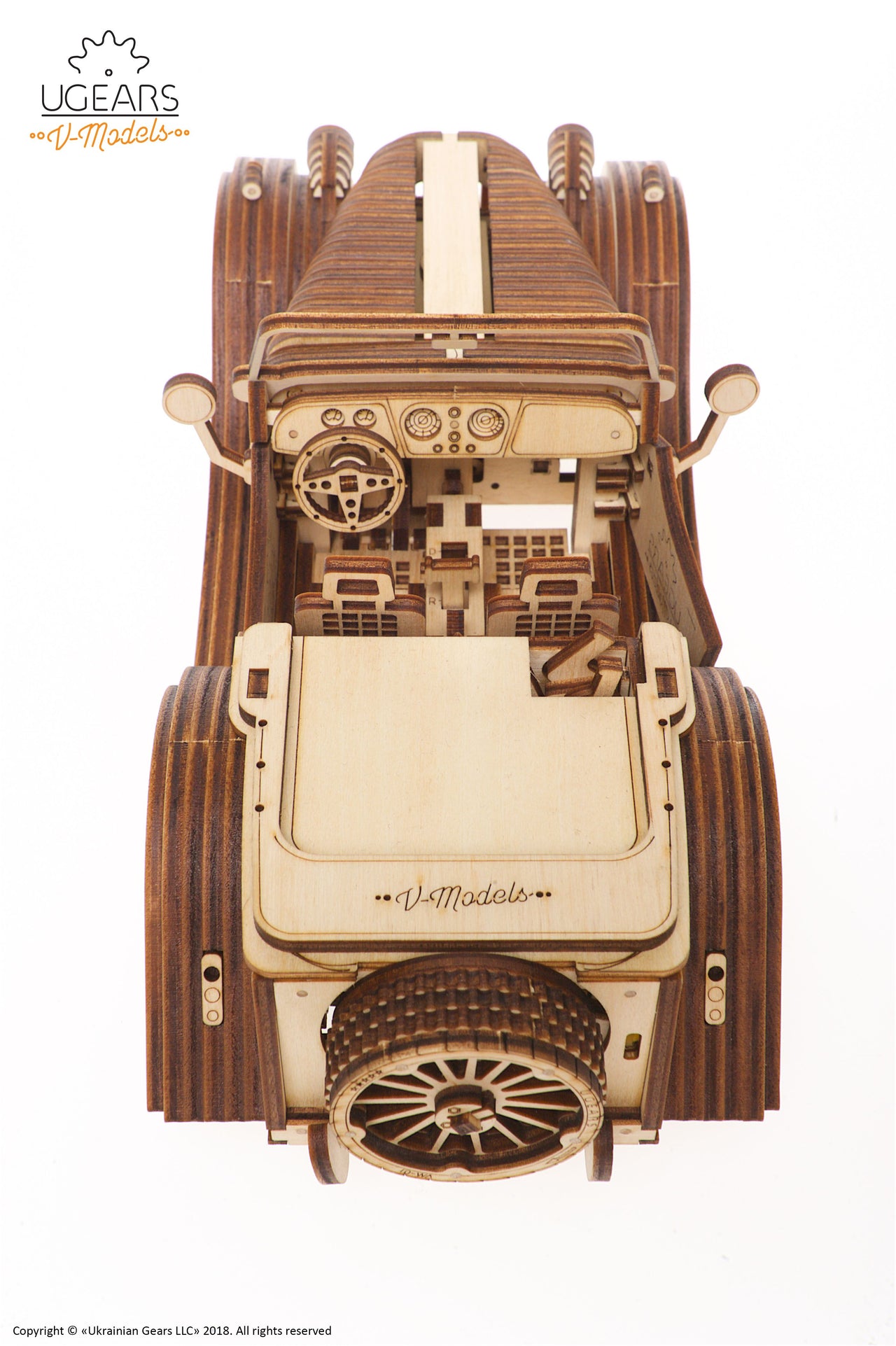 UGEARS ROADSTER VM-01 437 piezas