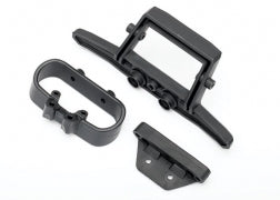 6737 Traxxas Bumper, rear/ bumper mount, rear
