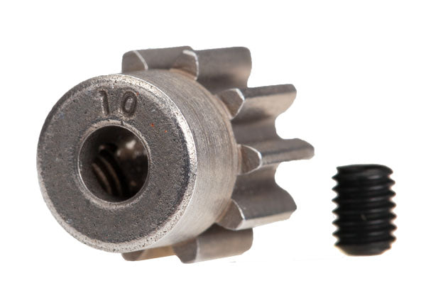 6746 Engranaje, piñón de 10 T (32 p) (acero)/tornillo de fijación