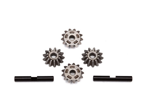 6783 Gear set, center differential (output gears (2)/ spider gears (4)/ spider gear shaft (2))