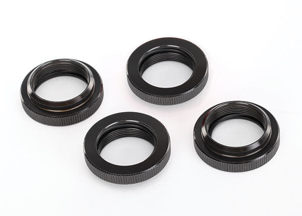 7767X Spring retainer (adjuster), PTFE-coated aluminum, GTX shocks (4) (assembled with o-ring)