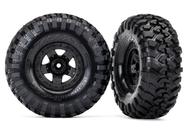 8181 Llantas y ruedas, ensambladas, pegadas (ruedas TRX-4® Sport 2.2”, llantas Canyon Trail 5.3x2.2”) (2)