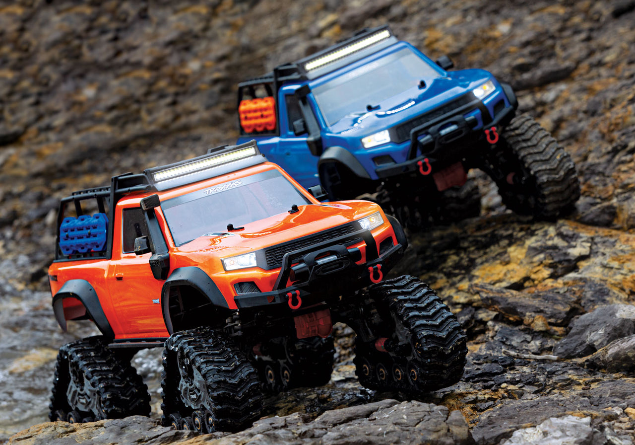8880 Traxxas Deep-Terrain Traxx, TRX-4 (4) (ensemble complet)