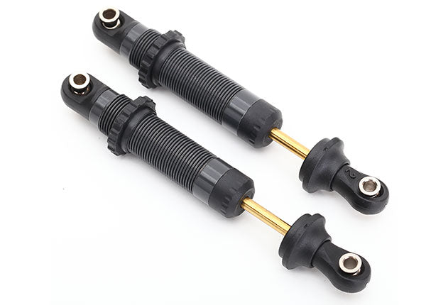 Amortiguadores 8260X, cuerpos de aluminio recubiertos de PTFE, anodizado duro GTS con ejes de TiN (ensamblados con retenedores de resorte) (2)