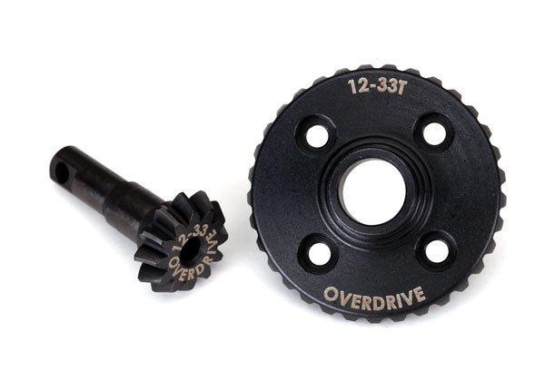 8287  Ring gear, differential/ pinion gear, differential (overdrive, machined)