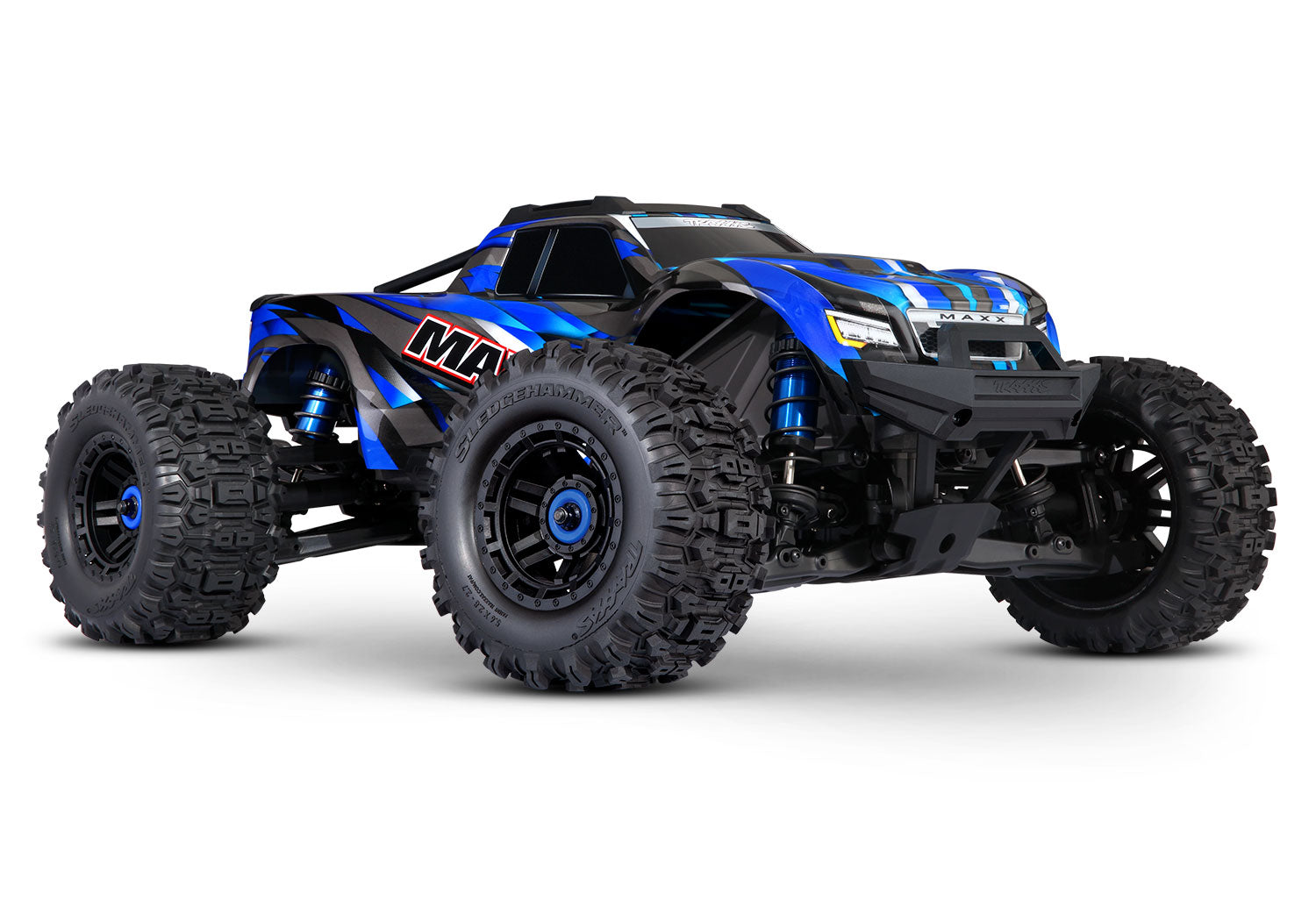 【セール】福袋のファッション通販 89086-4 Blue RTR WideMaxx w/ V2 Maxx Traxxas その他