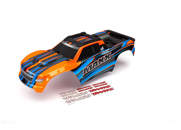 8911T Body, Maxx®, orange (painted)/ decal sheet