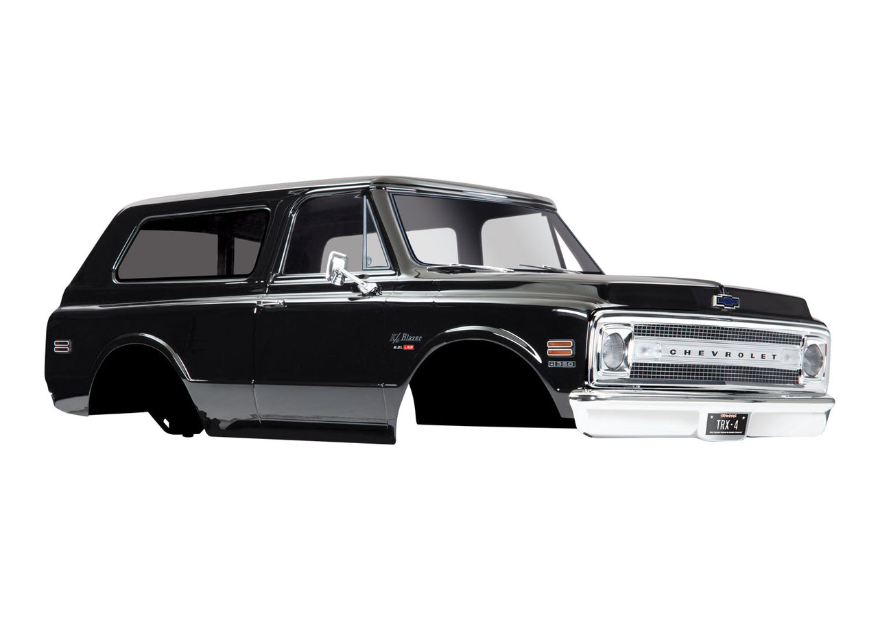 9112X Traxxas Body, Chevrolet Blazer (1969), complete (black)