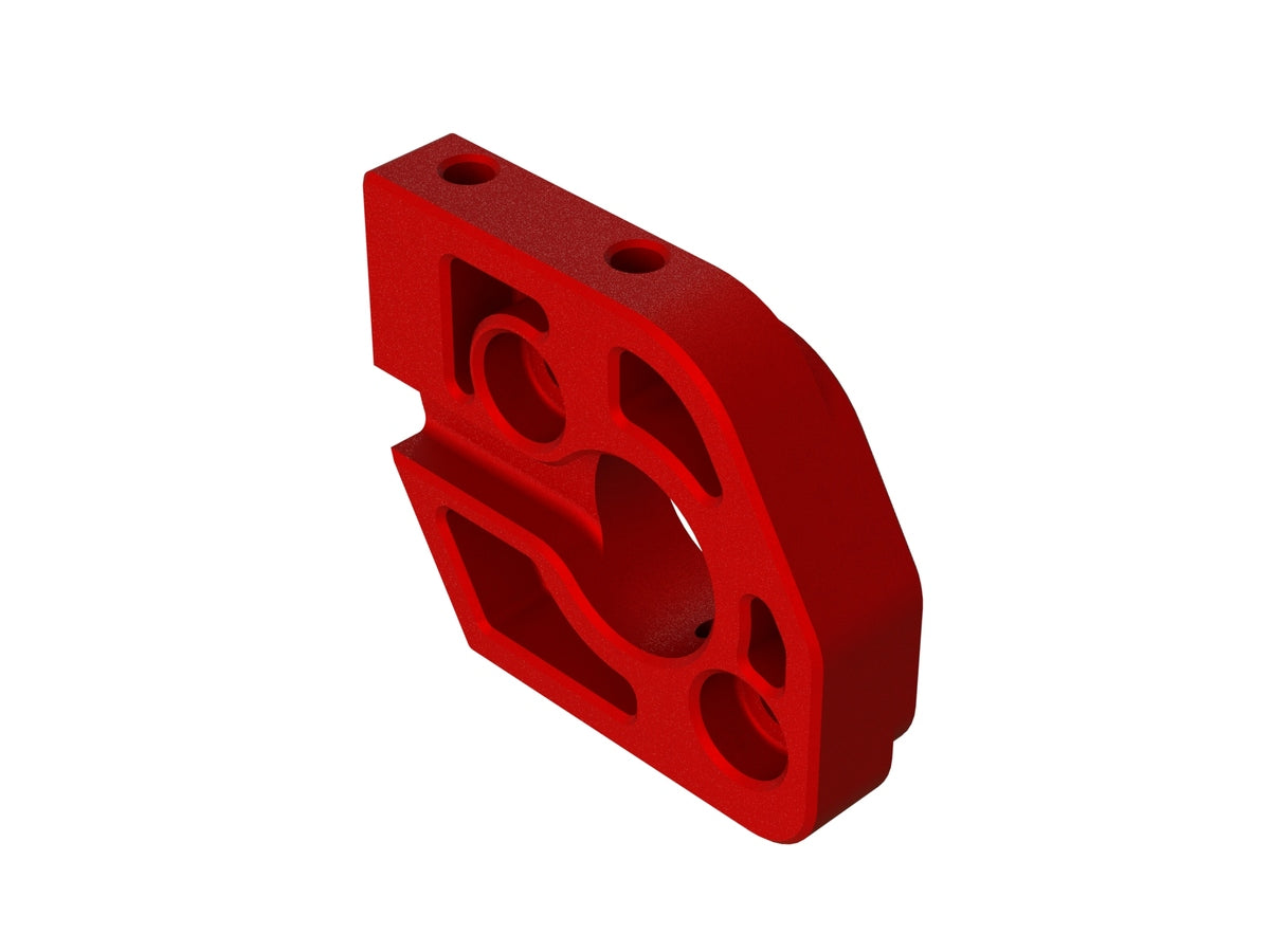 ARA320483 PLACA MOTOR DE ALUMINIO (ROJO)