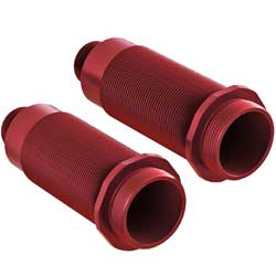 AR330480 CORPS AMORTISSEUR EN ALUMINIUM 16X61MM (ROUGE) (2PCS) -ARAC9073