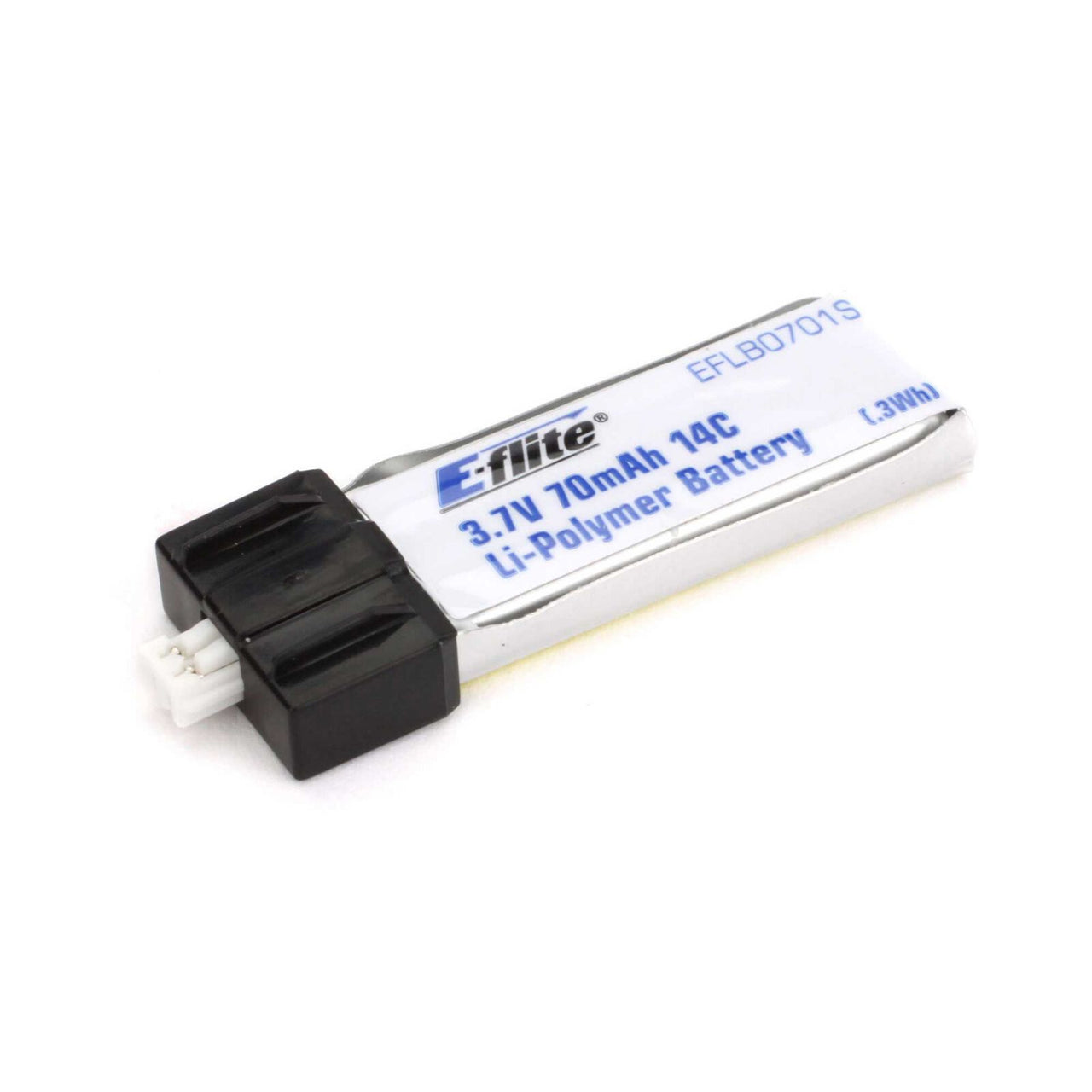 Batterie LiPo EFLB0701S 70 mAh 1S 3,7 V 14C : PH 1,5 (Ultra Micro)