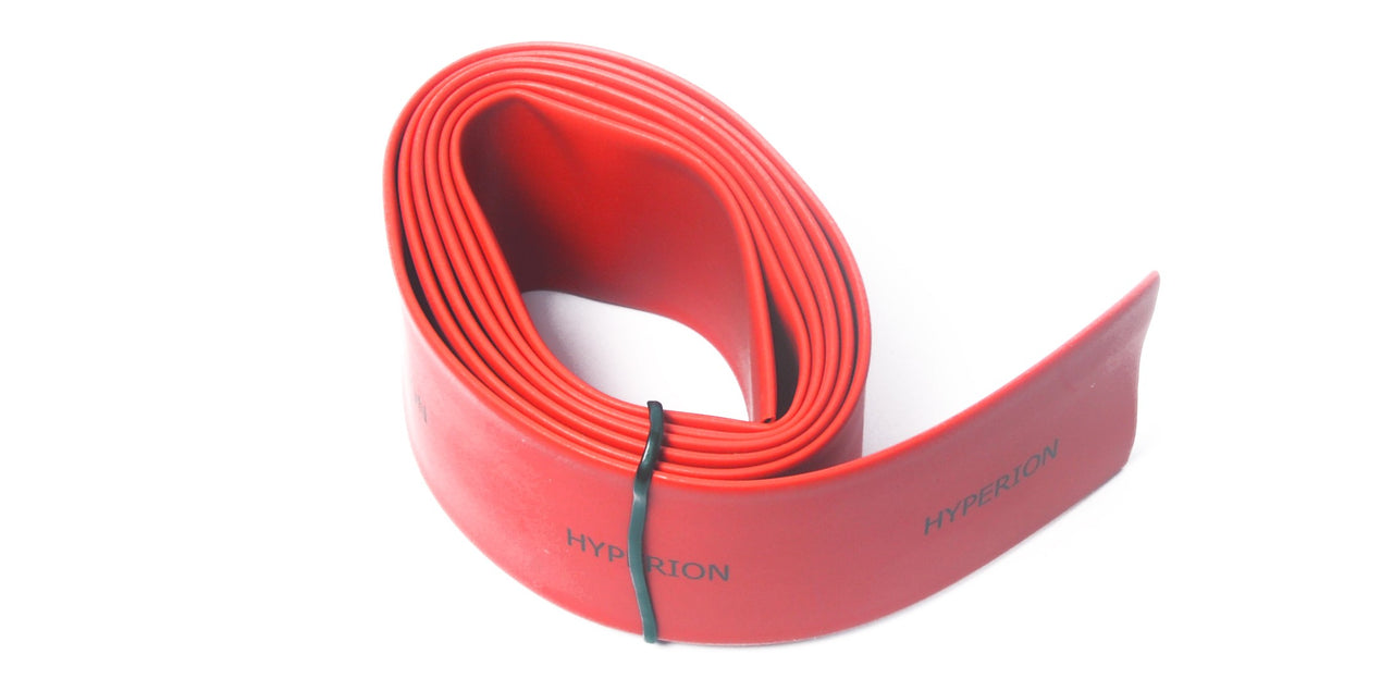 HP-HSHRINK25-RD Hyperion Tube thermorétractable 25 mm 1 mètre, rouge