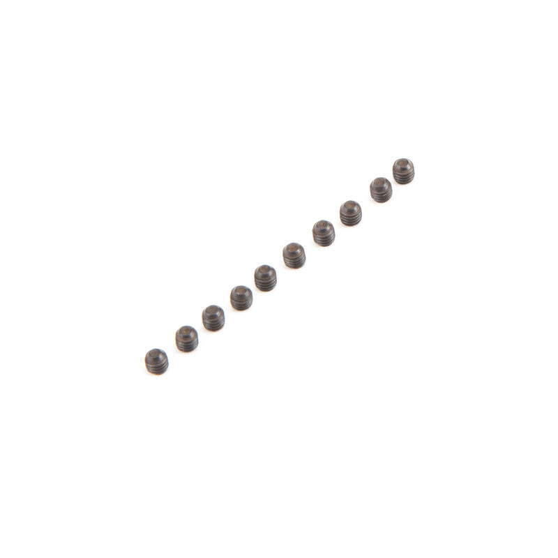 LOS235011 Tornillos de fijación M3 x 3 mm Punta de copa (10)
