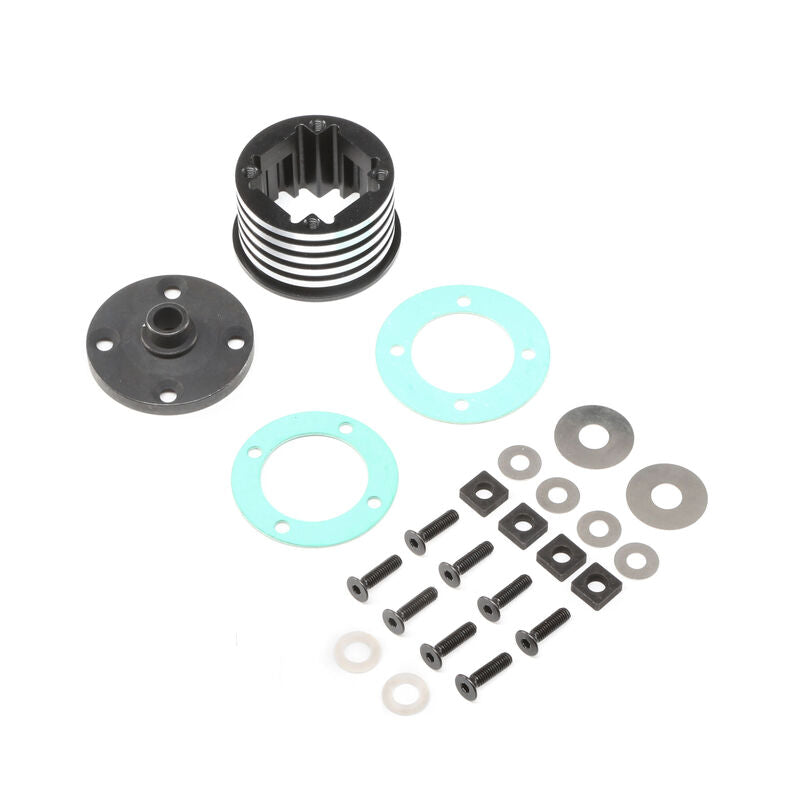 LOS252066 Diff Housing Set Aluminum (1) DBXL-E