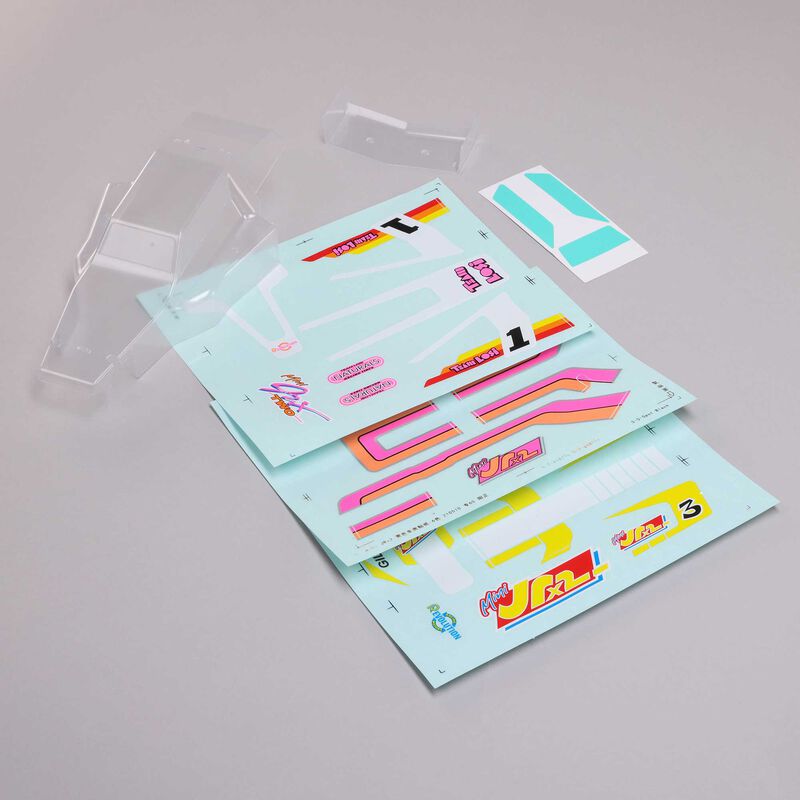 Body & Wing, Clear: Mini JRX2   LOS310002