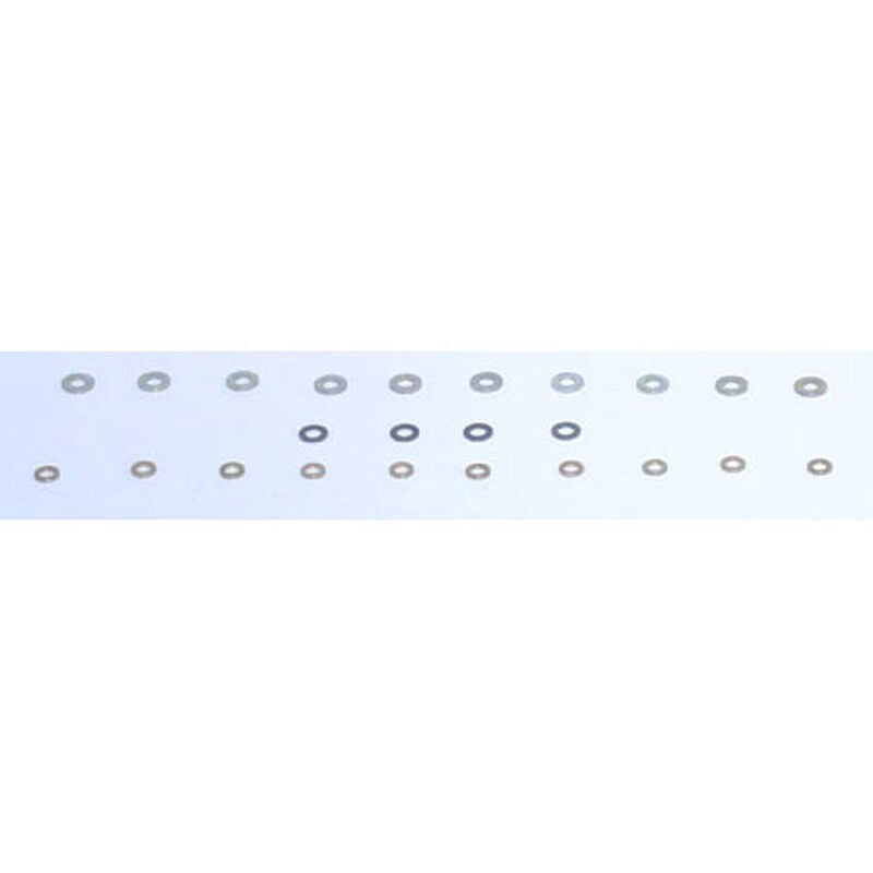 LOSA6350 Rondelles trempées, #4 et 1/8"