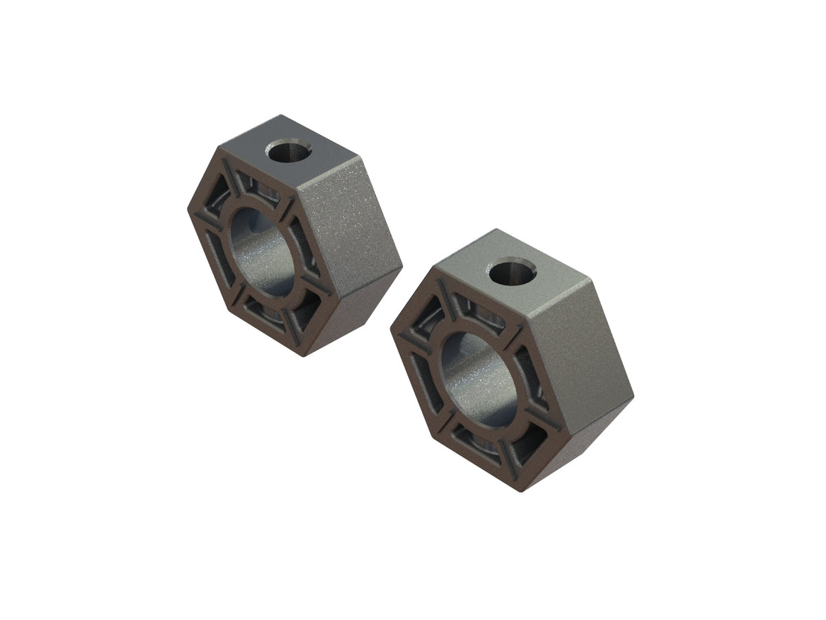 AR310910 RUEDA METÁLICA HEXAGONAL 17mm (2uds)