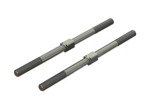 ARA330746 STEEL TURNBUCKLE M7X130MM (SILVER) (2PCS)
