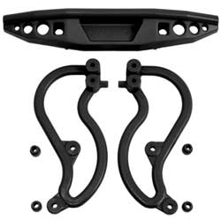 70832 Rear Bumper, Black : Stampede 2WD