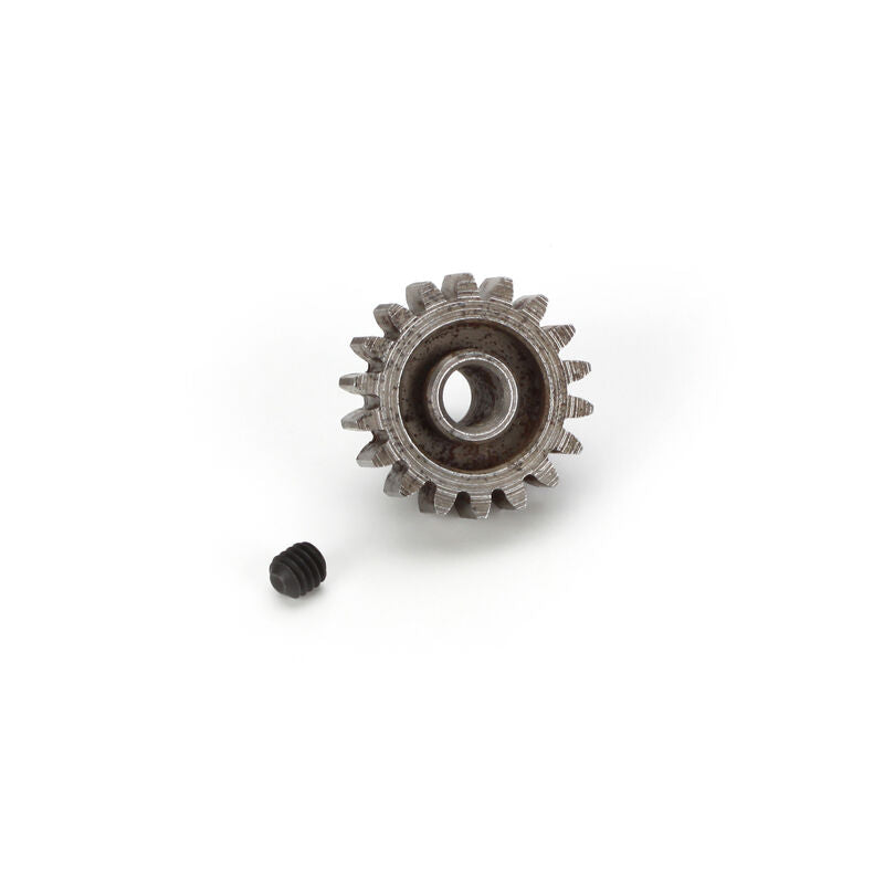 RRP1218 Piñón de 1 módulo, acero extraduro, diámetro de 5 mm, 18 dientes