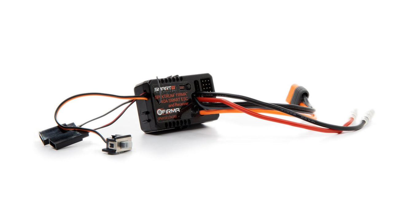SPMXSE1040RX Firma 40 Amp Brushed Smart 2 en 1 ESC y receptor