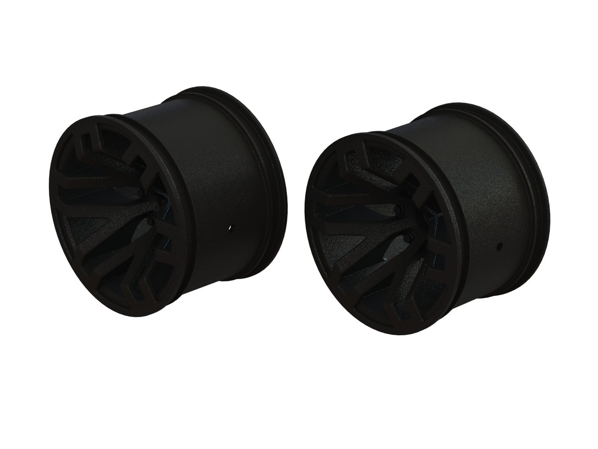 AR510097 RUEDA MT 2.8" 14MM HEX (NEGRO/2PCS) ARAC9463