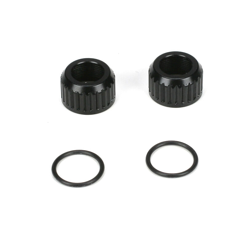 TLR5086 Capuchon d'amortisseur : Bas (2) : 22/22-4