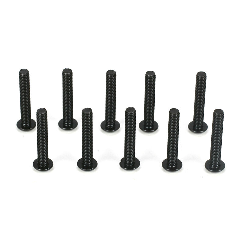 TLR5905 Button Head Screws, M3 x 18mm (10)