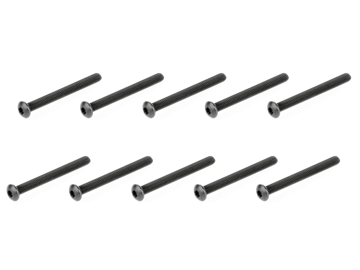 AR721328 BUTTON HEAD HEX MACHINE SCREW M3x28mm (10pcs)