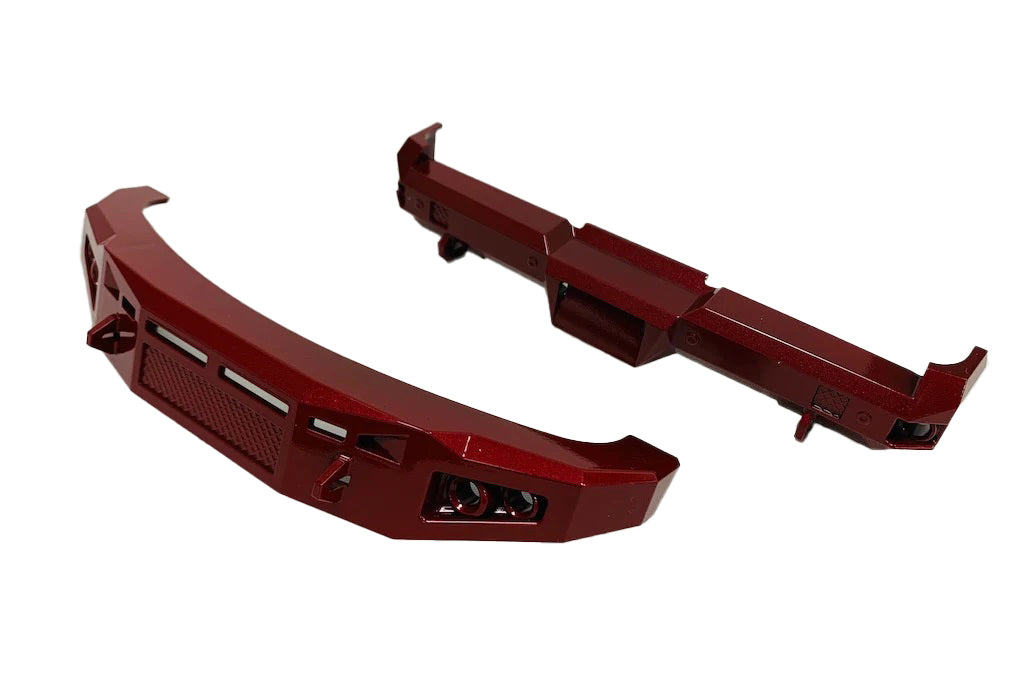 CEGCKD0495 Candy Apple Red Bumper Set, Front and Rear, for F250 or F450