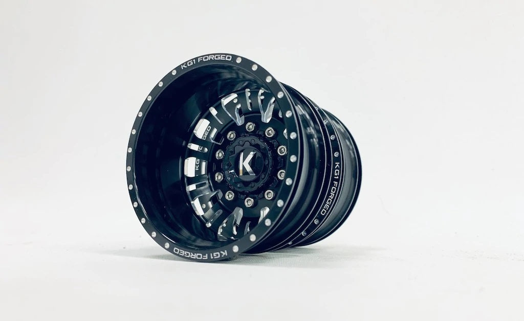 CEGCKD0602 KG1 KD004 CNC Metal Rear Dually Wheel (2pcs, w/Cap & Decal, Screws)