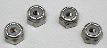 Tuerca de seguridad con inserto de nailon de acero inoxidable 3114 8-32 (4)