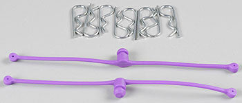 2250 Body Klip Retainers Purple (2)