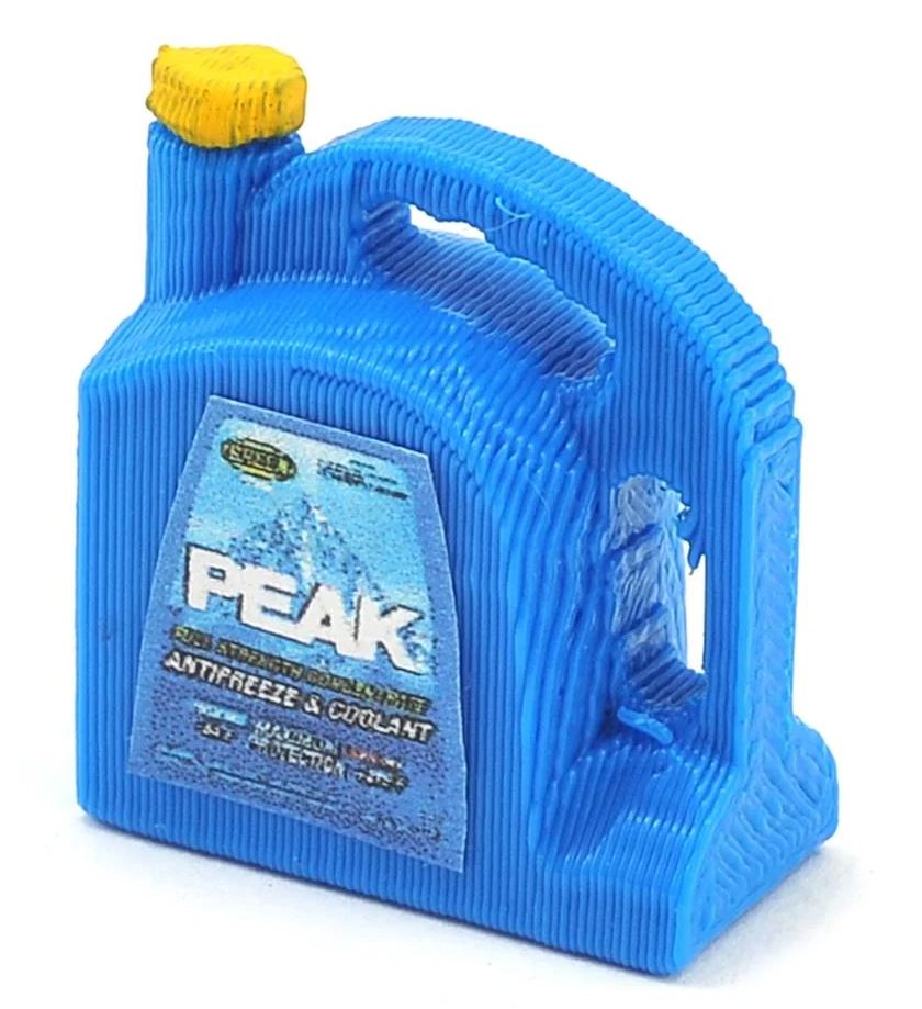 ERC10-7070-PEAK  1 Gallon Oil Jug (Peak) 1/10 scale miniatures