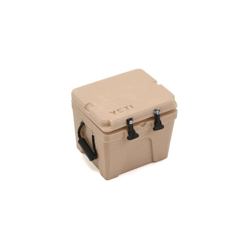 ERC10-9024-TN Cooler Yeti 35 Gal Tan 1/10 scale miniatures