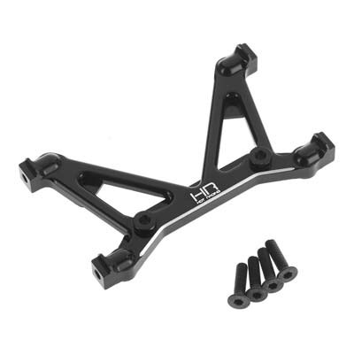 SCXT30L01 Soporte de montaje de choque inferior trasero de aluminio SCX10 I