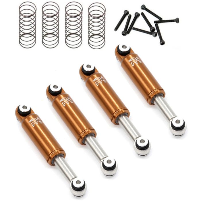 Aluminum 32mm Internal Spring Air Shocks, fits Axial SCX24 C10 Jeep Betty PHBPHSCX2470