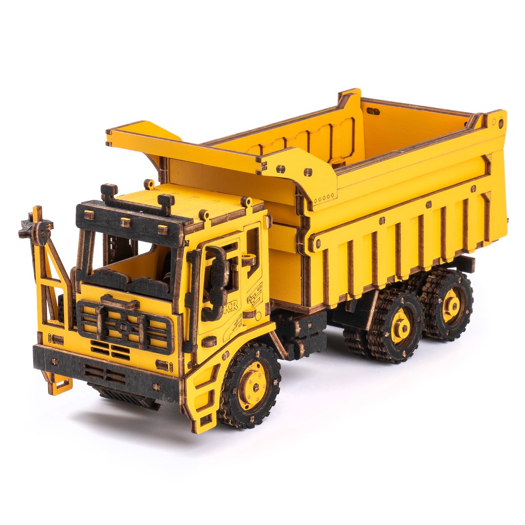 ROETG603K Robotime-ROKR Dump Truck 3D wooden puzzle